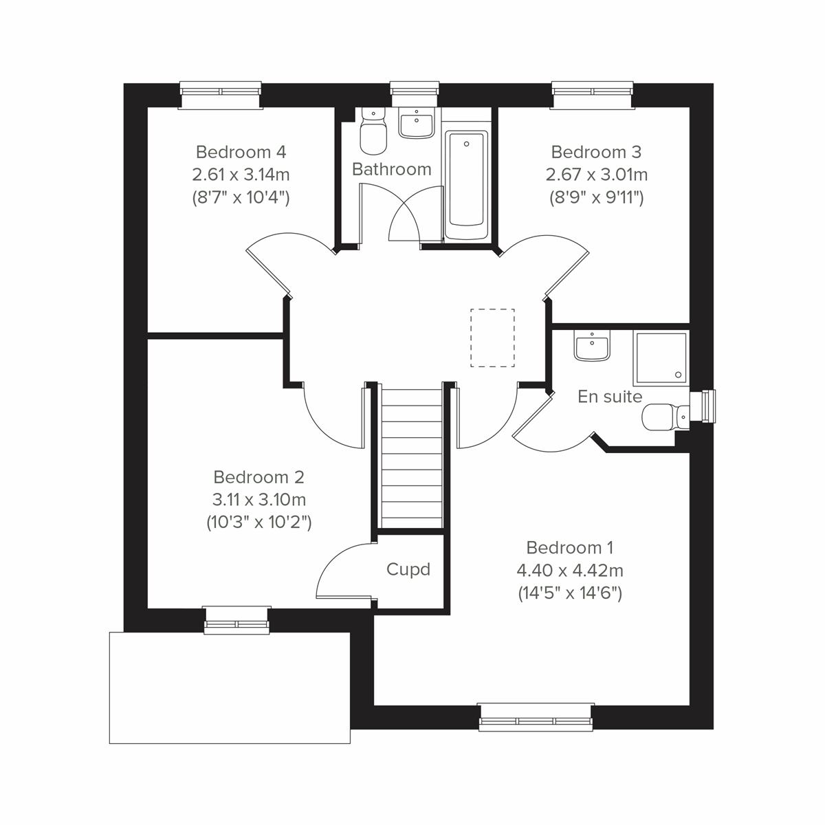 First floor floor plan