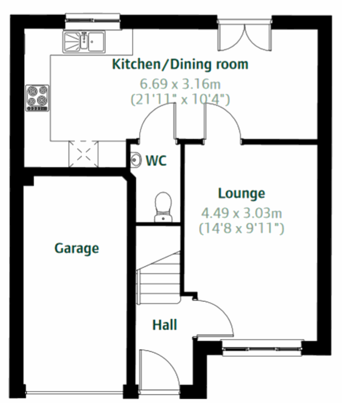 Ground Floor floor plan