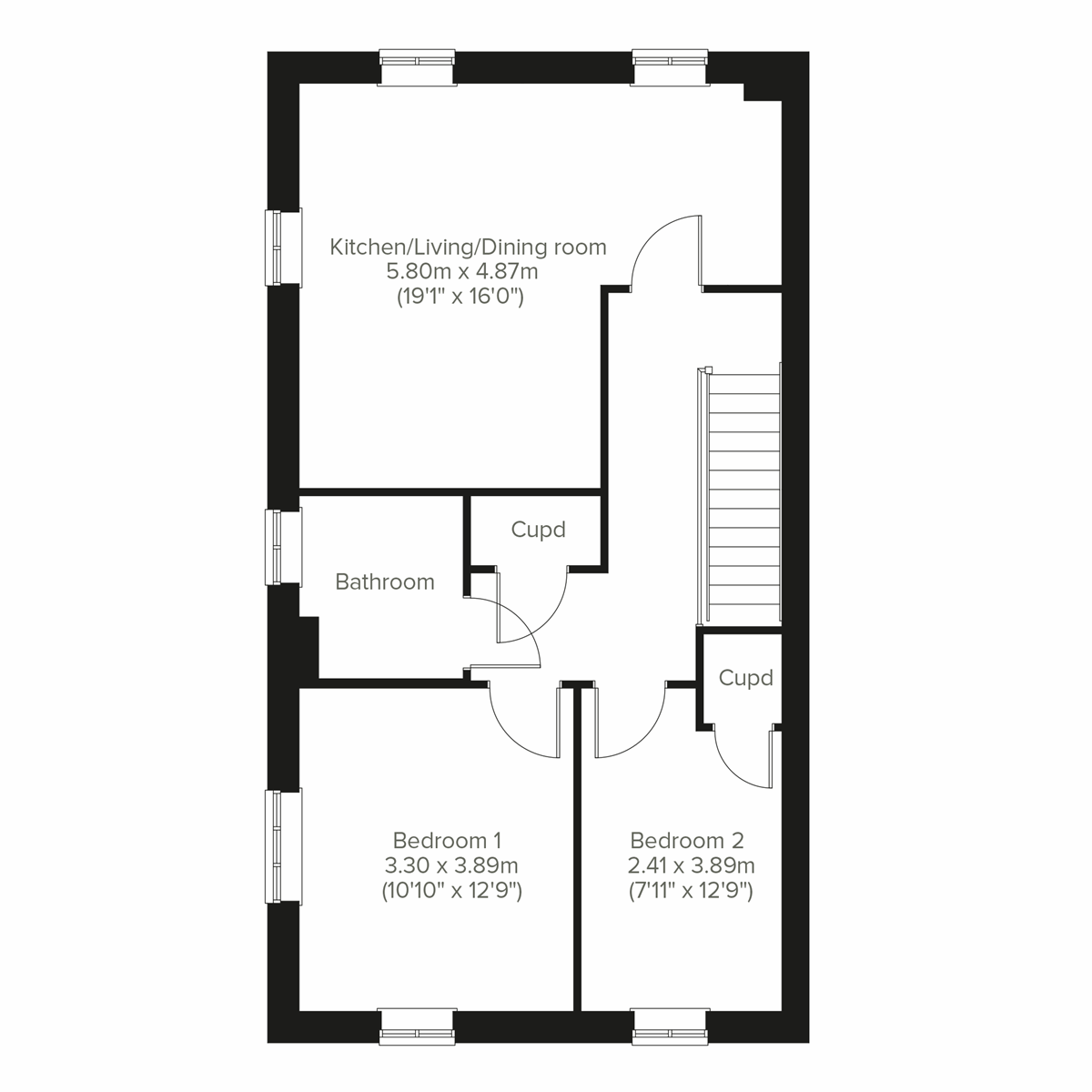 Second Floor floor plan