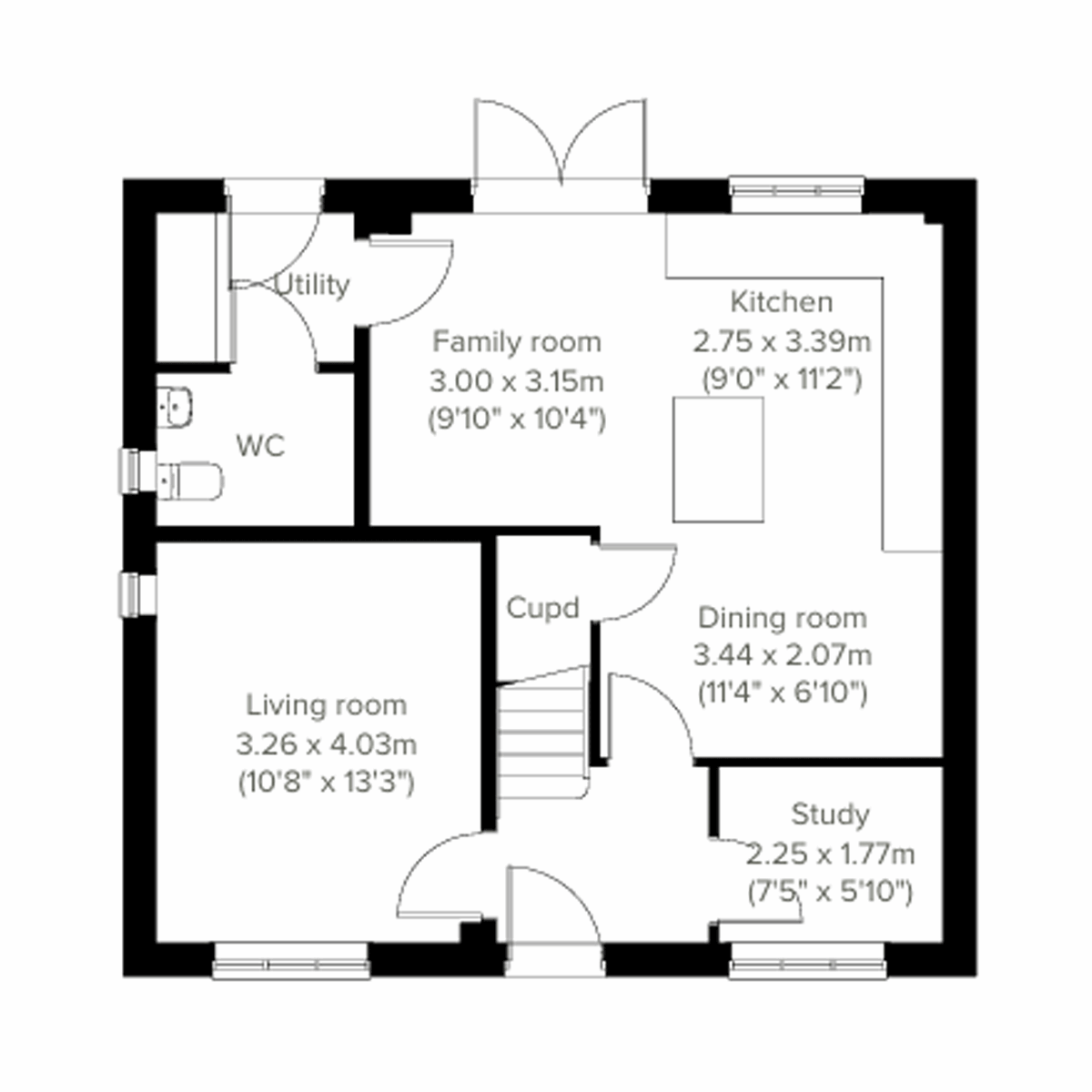 Ground Floor floor plan