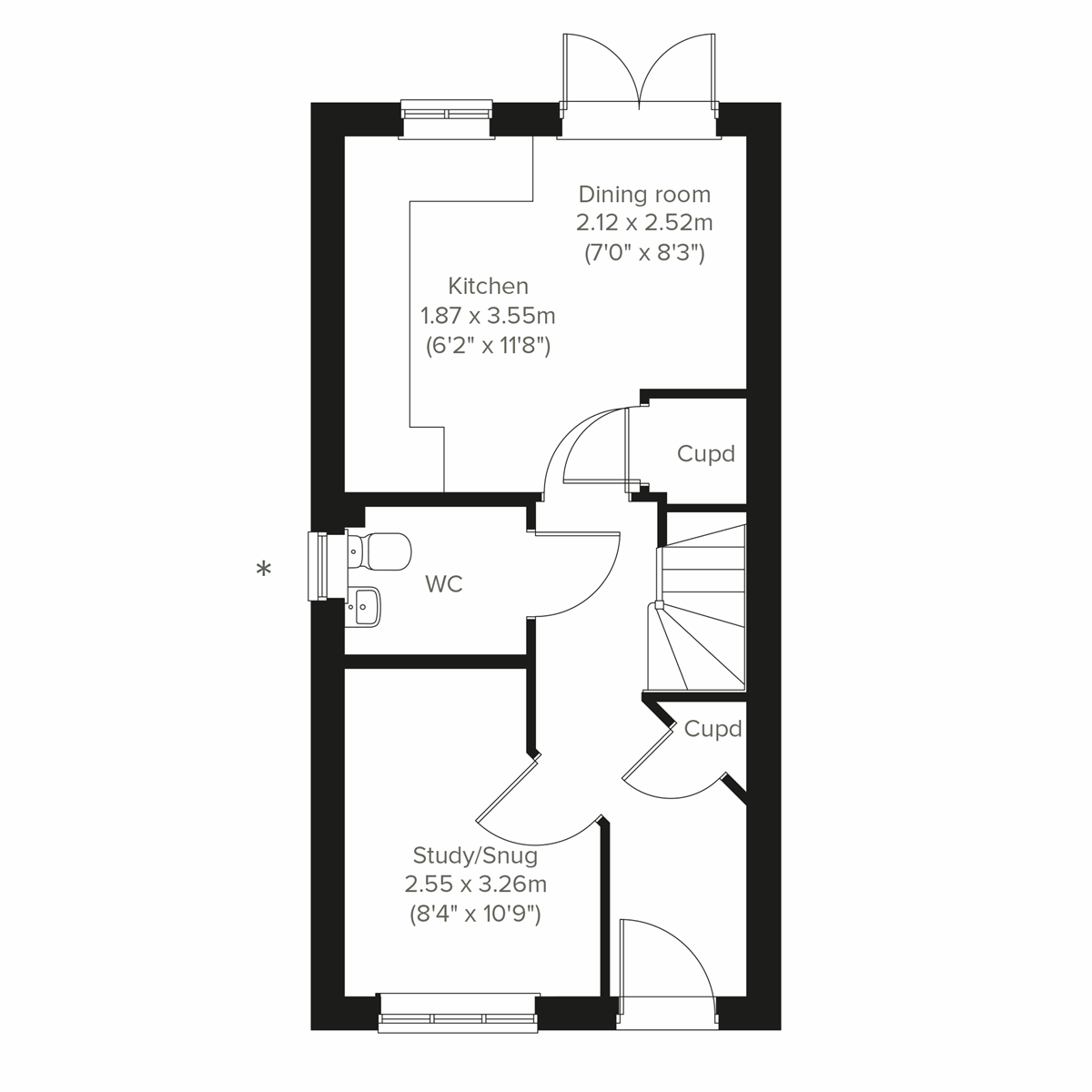 Ground floor  floor plan