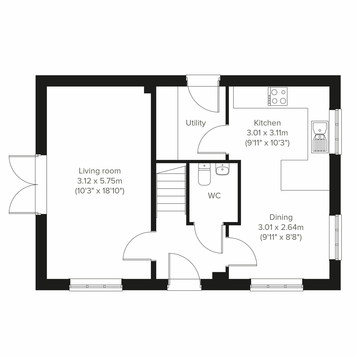 Ground floor  floor plan