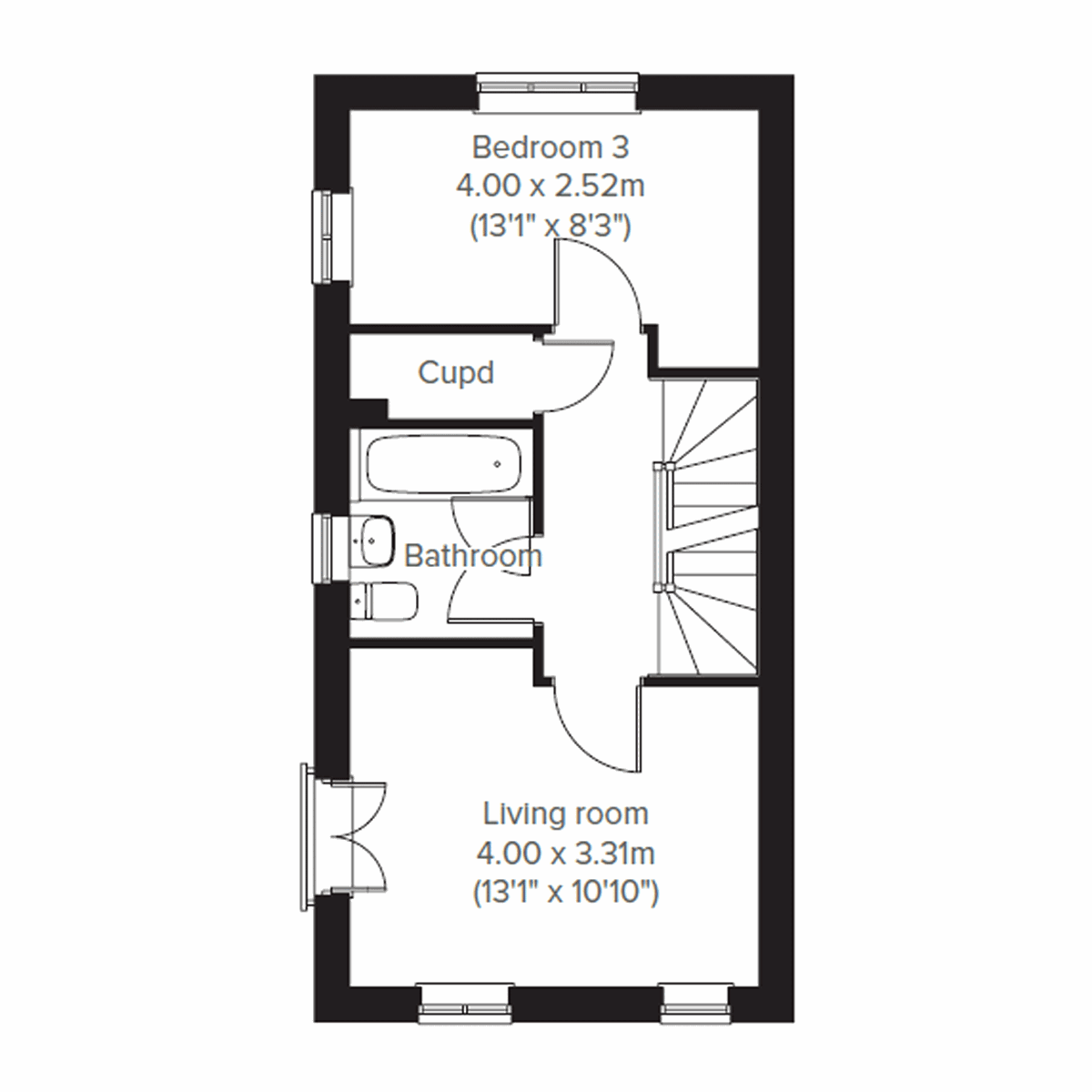 floor plan the ashdown corner the parish first floor