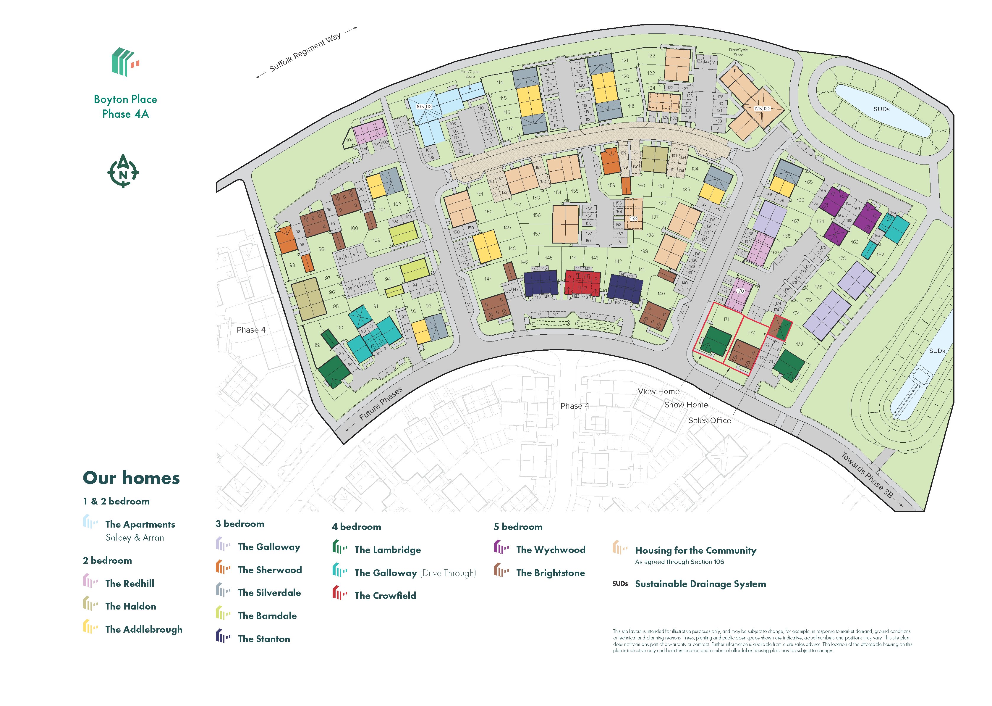 Phase 4A site plan