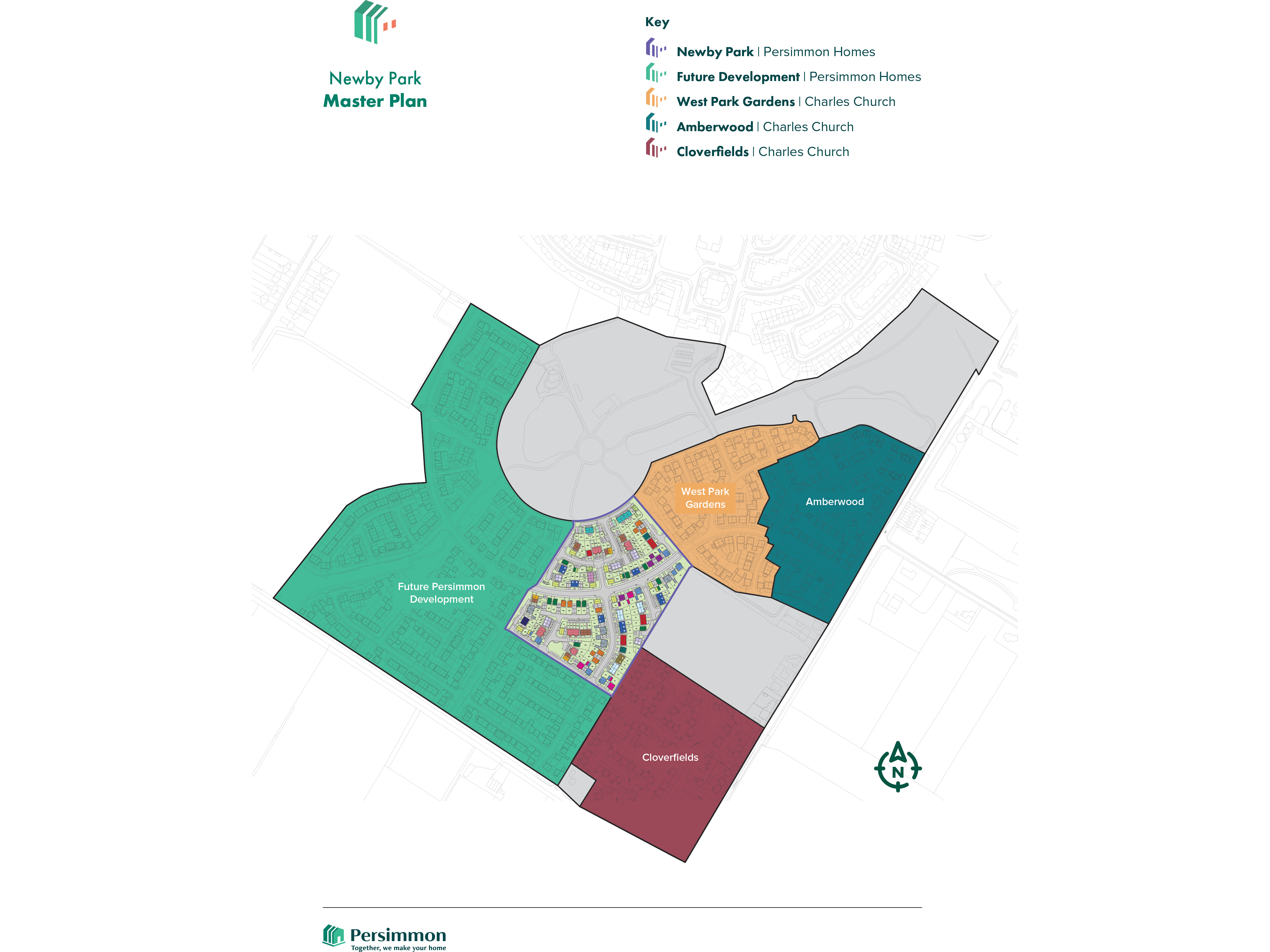 Newby Park Master Plan site plan