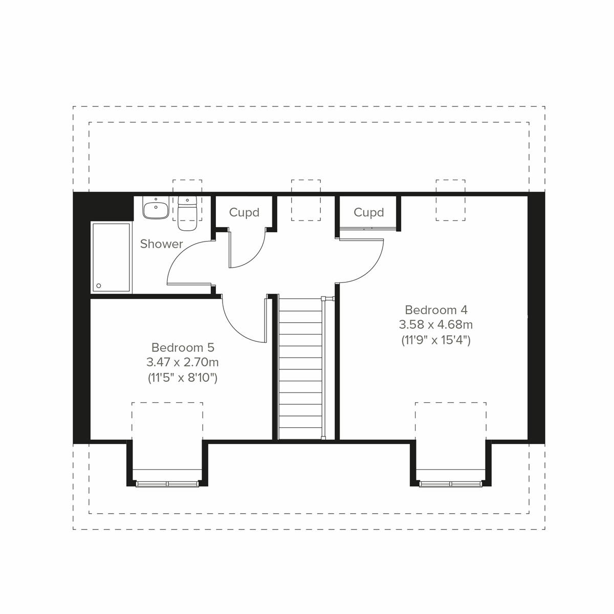 Second Floor floor plan