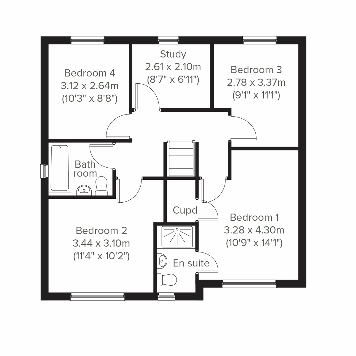 First Floor floor plan