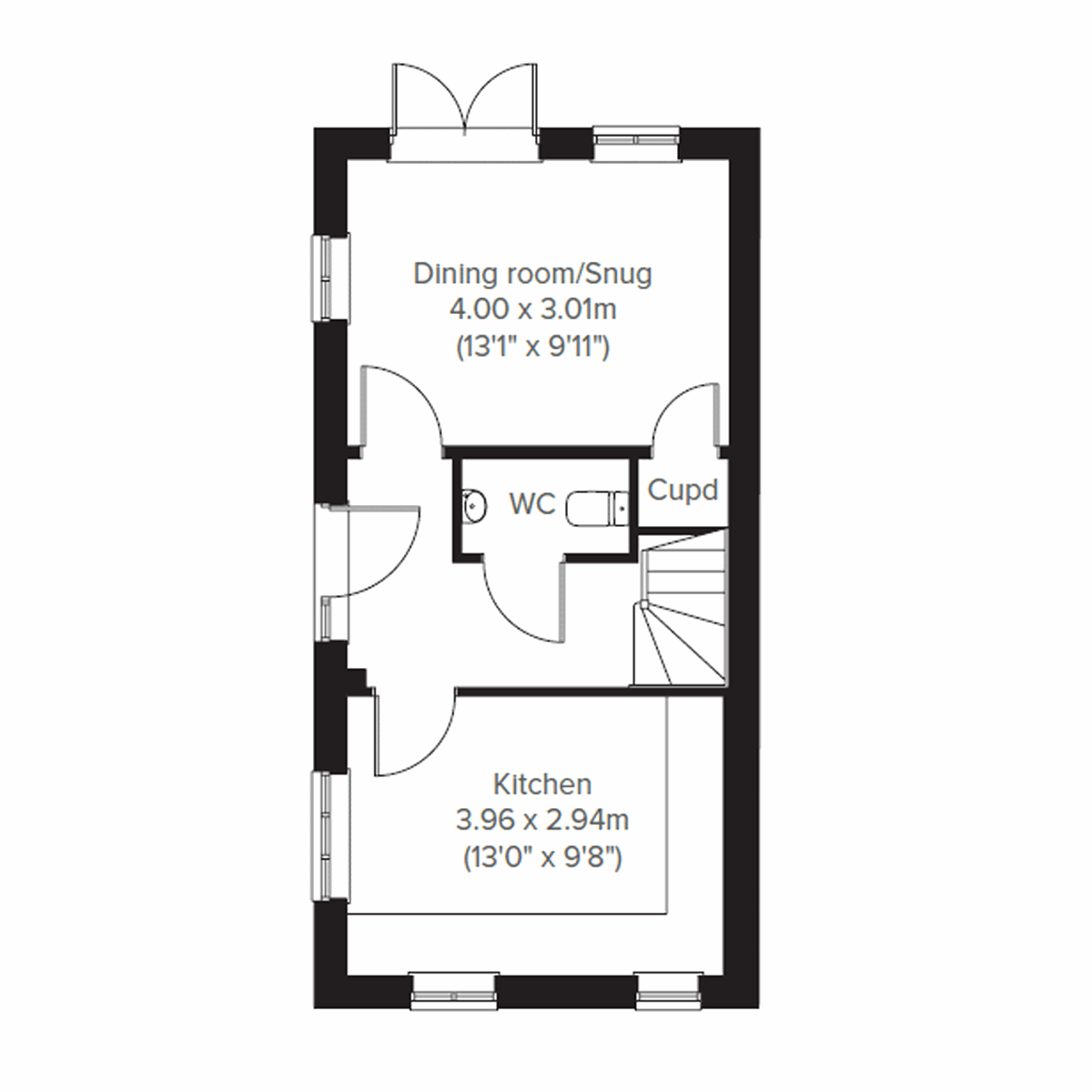 floor plan the ashdown corner the parish ground floor