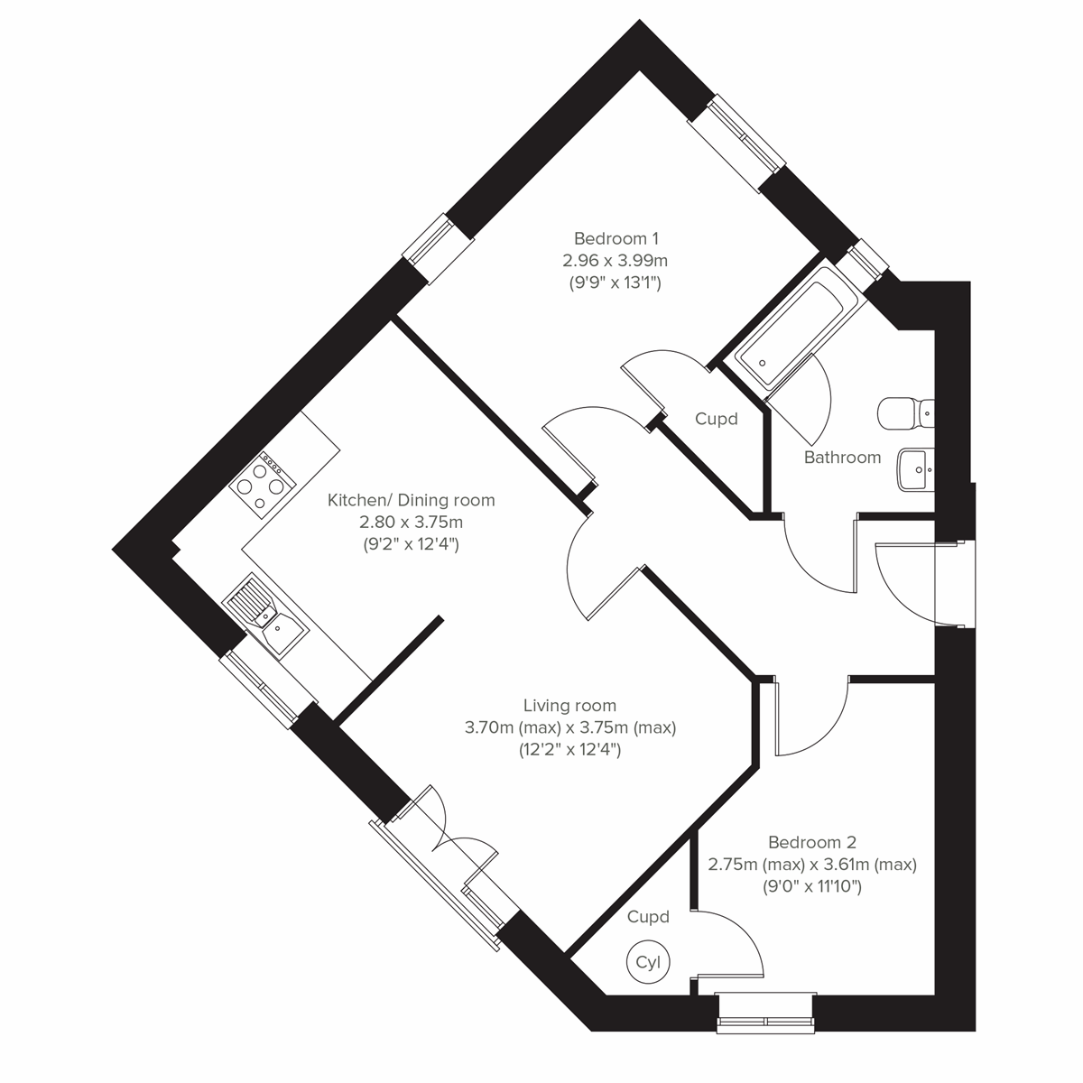 Second Floor floor plan