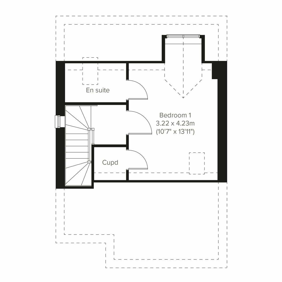 Second Floor floor plan