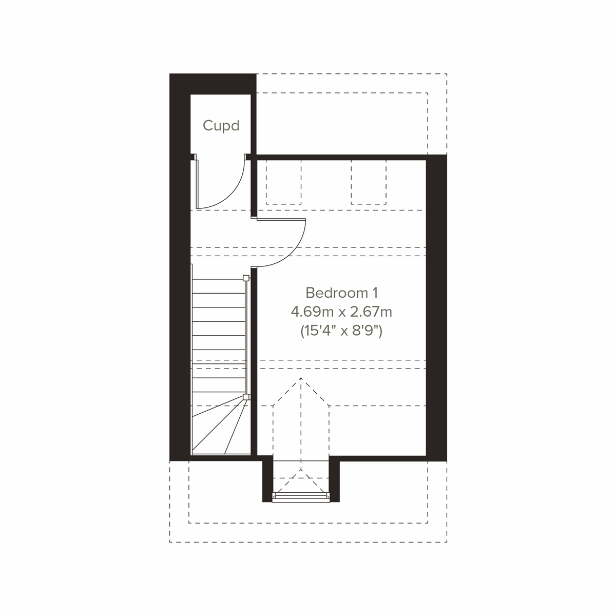 Second floor  floor plan