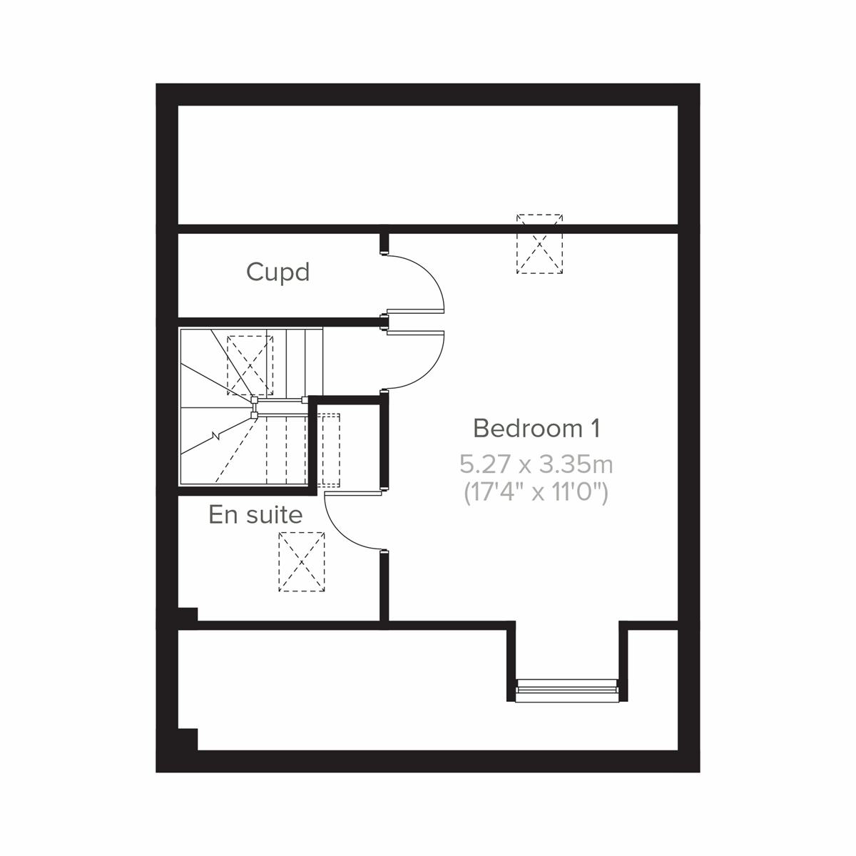 Second Floor floor plan