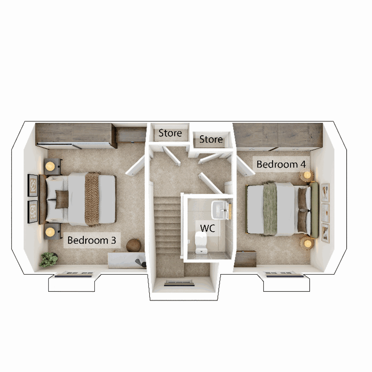 Second Floor floor plan
