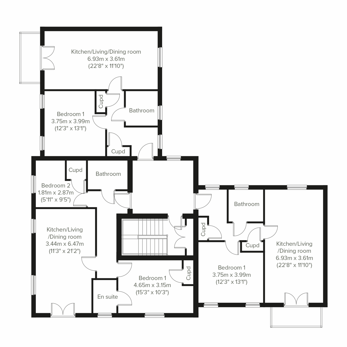 Second Floor floor plan