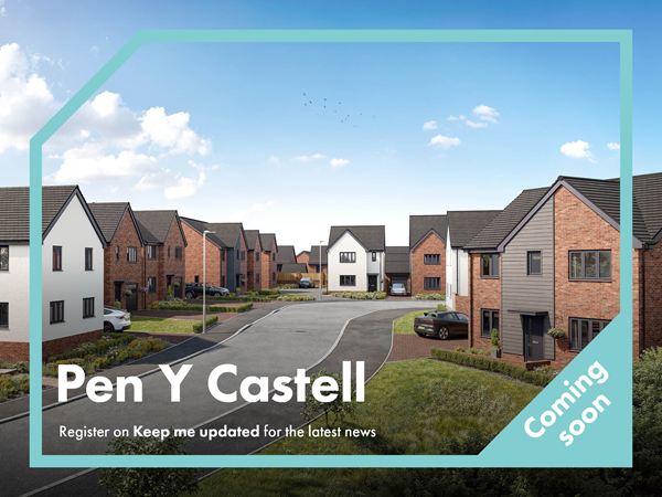 Pen Y Castell CGI street scene