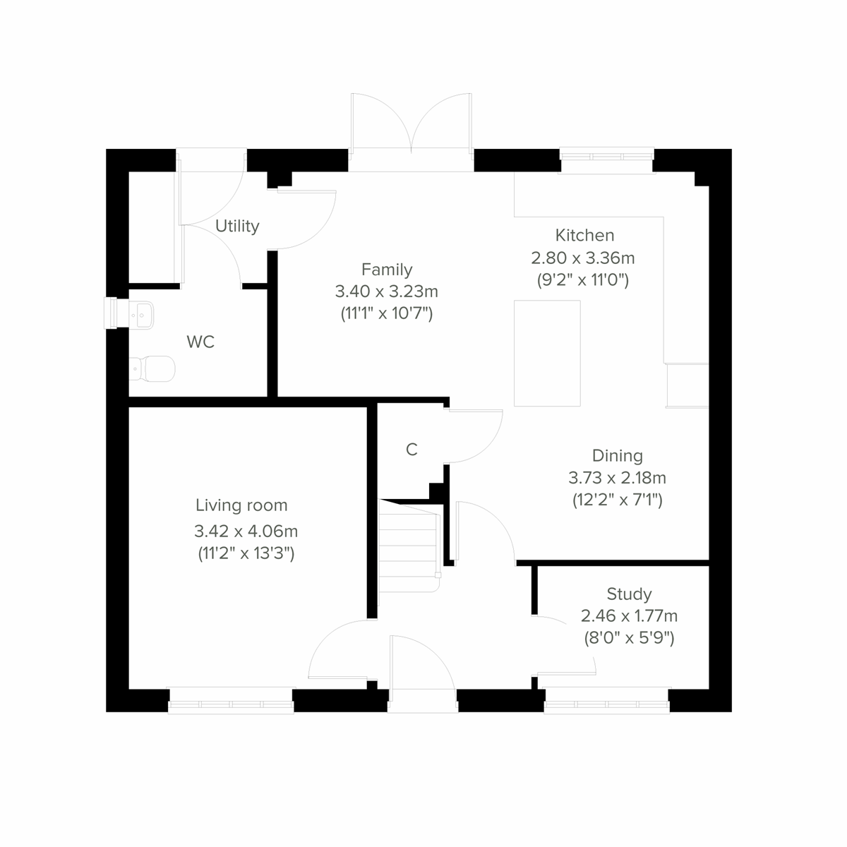 Ground floor  floor plan