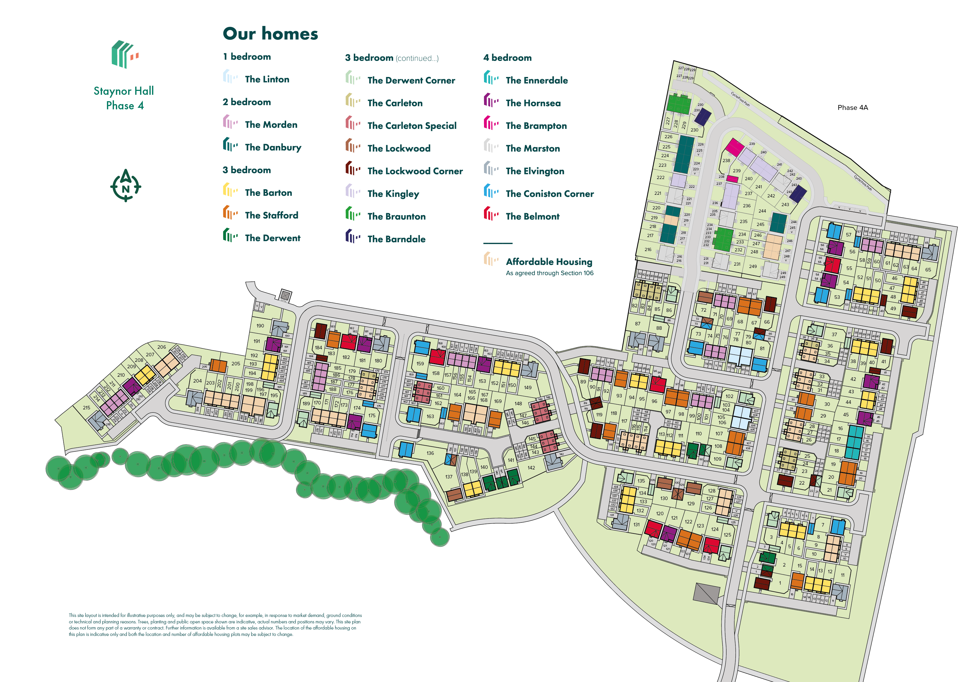 Phase 4 and 4A site plan