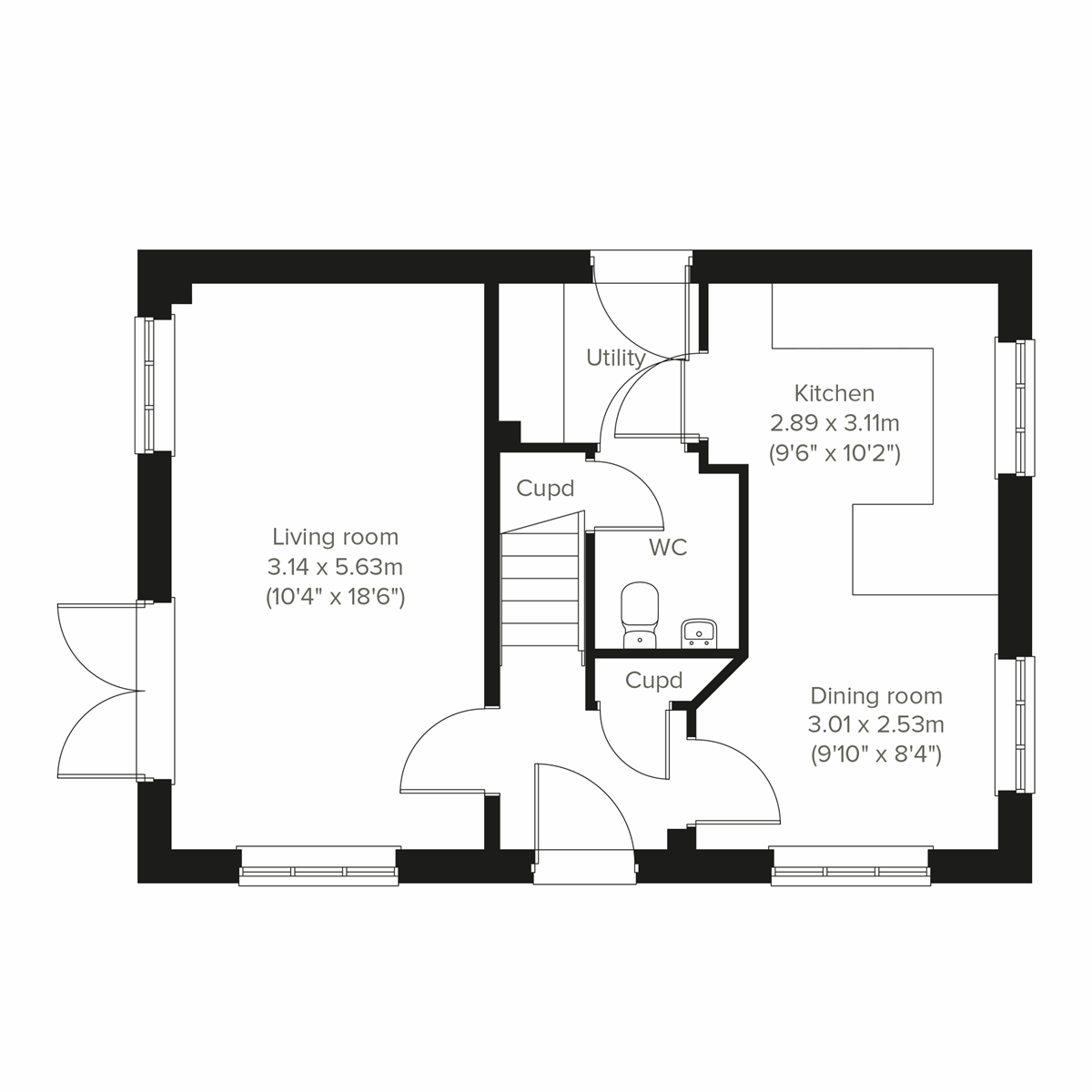 Ground floor  floor plan