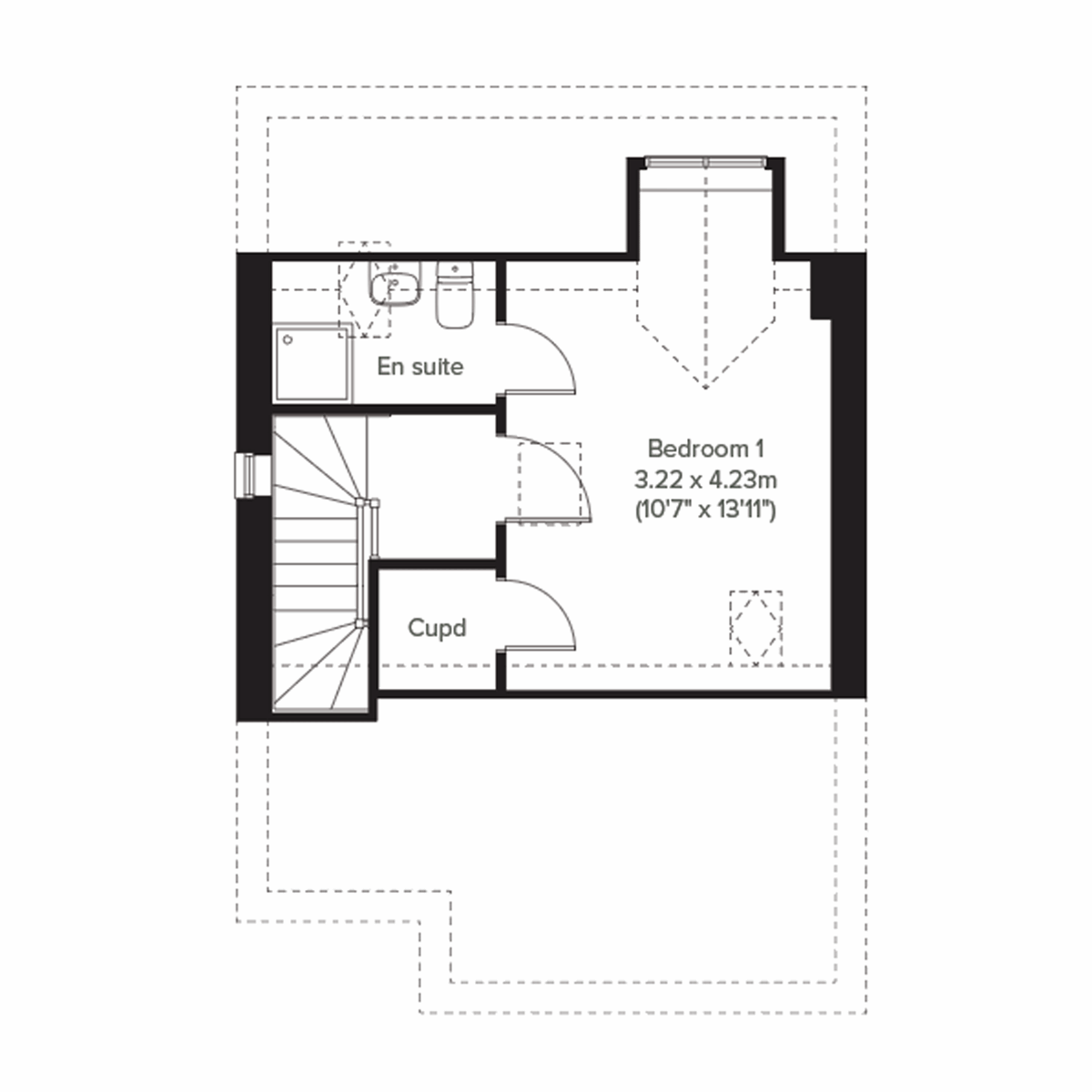 Second Floor floor plan