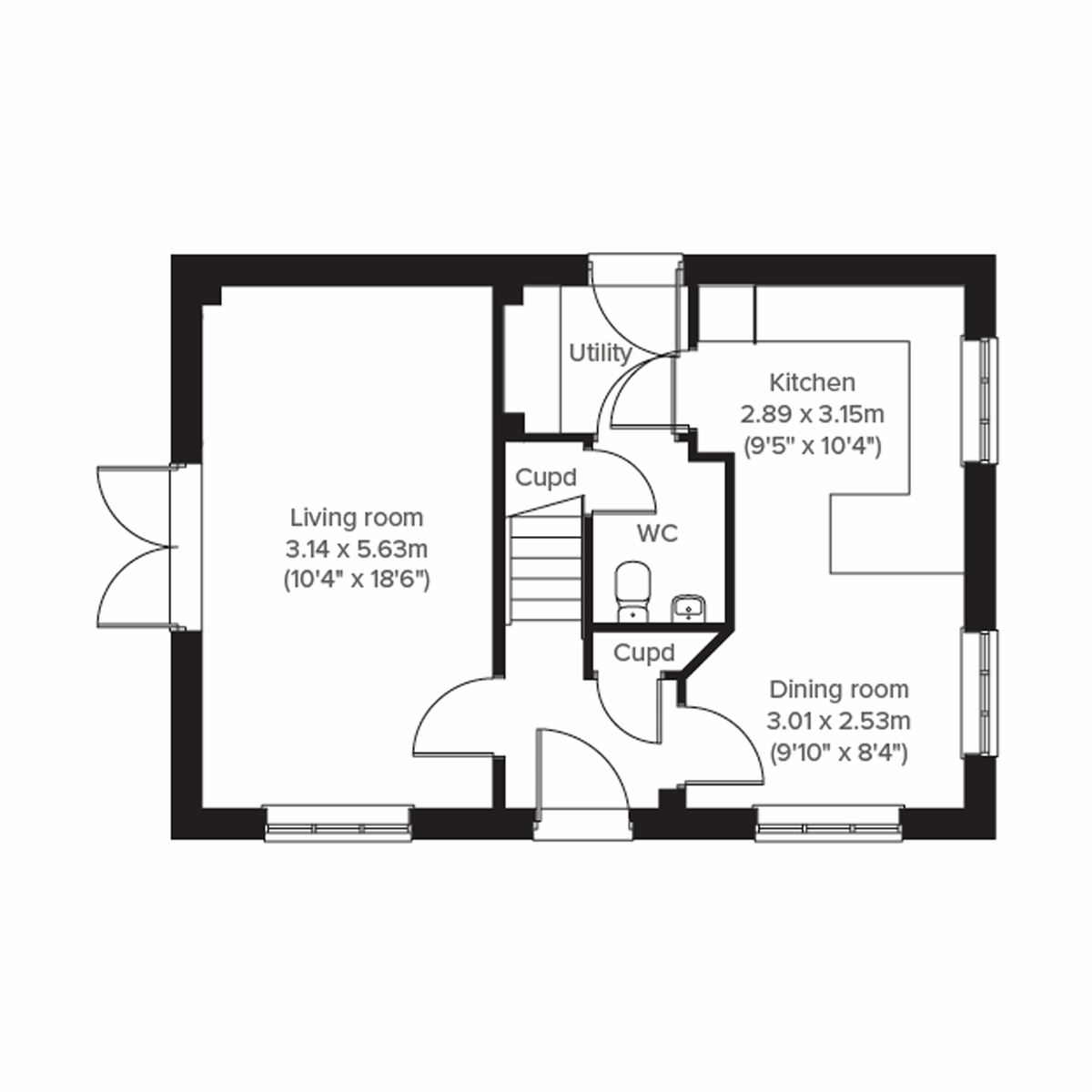 Ground Floor floor plan