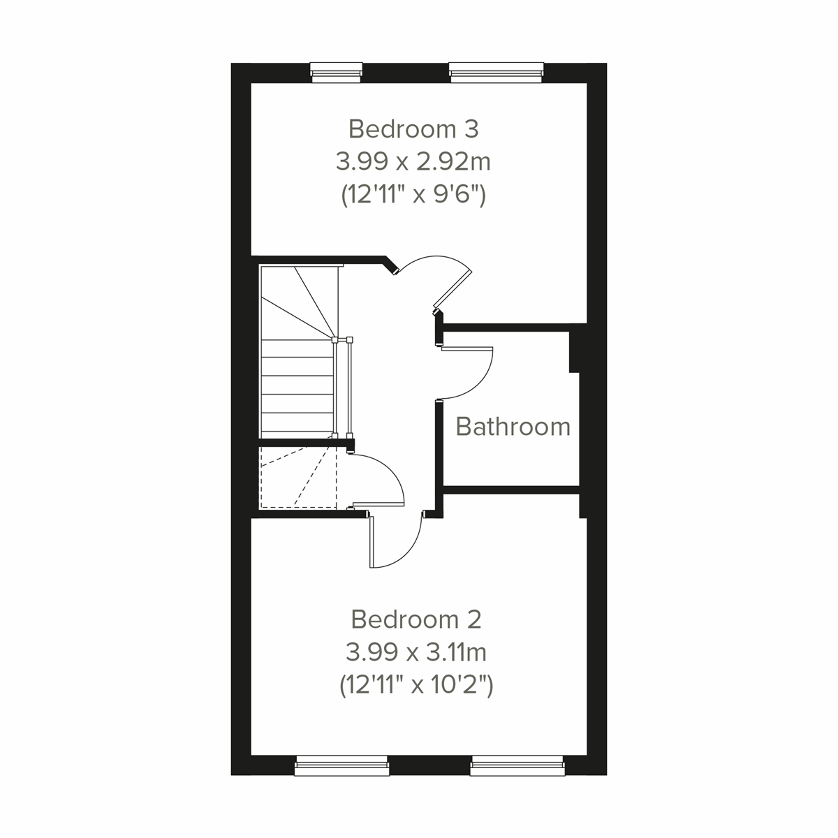 Second Floor floor plan