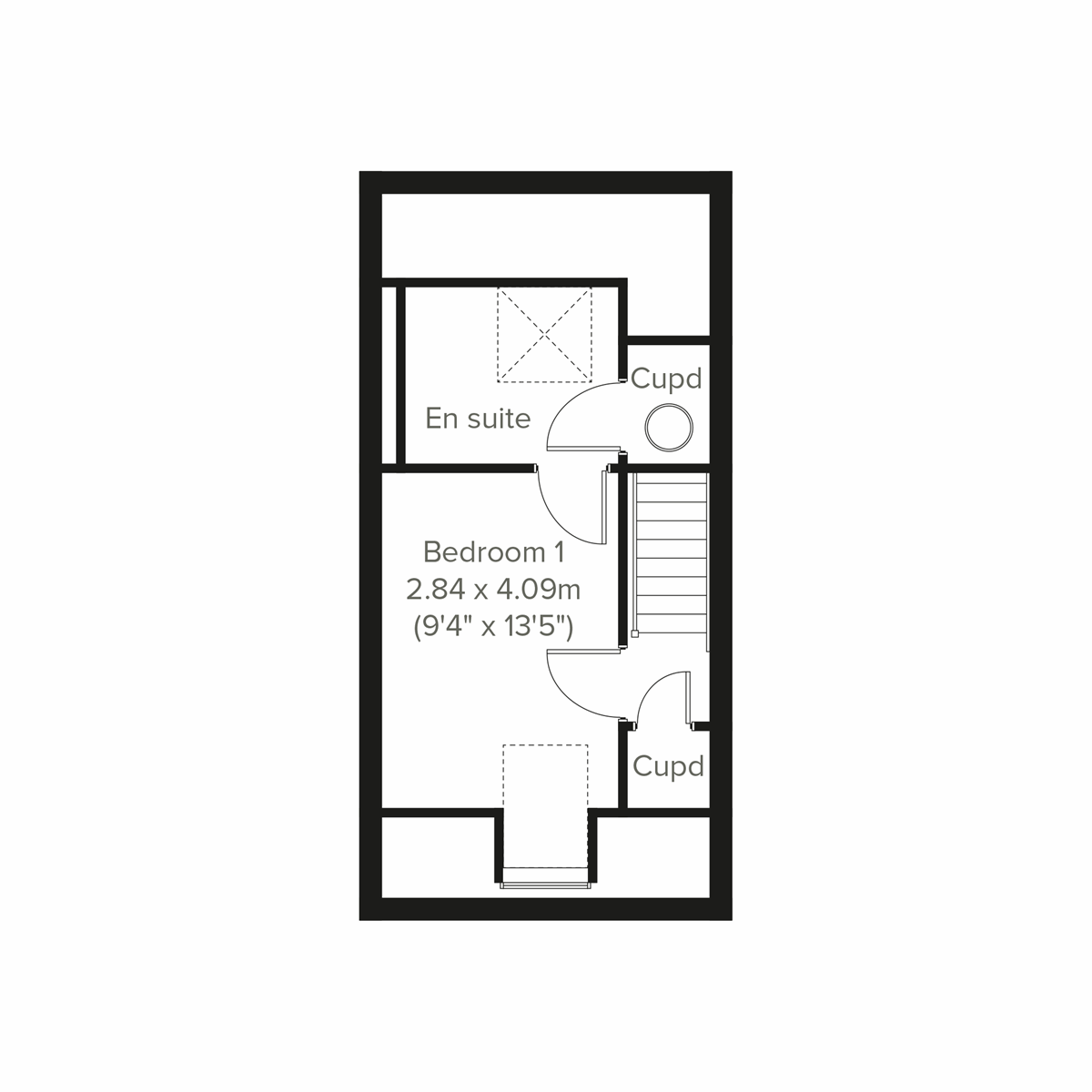 Second floor  floor plan