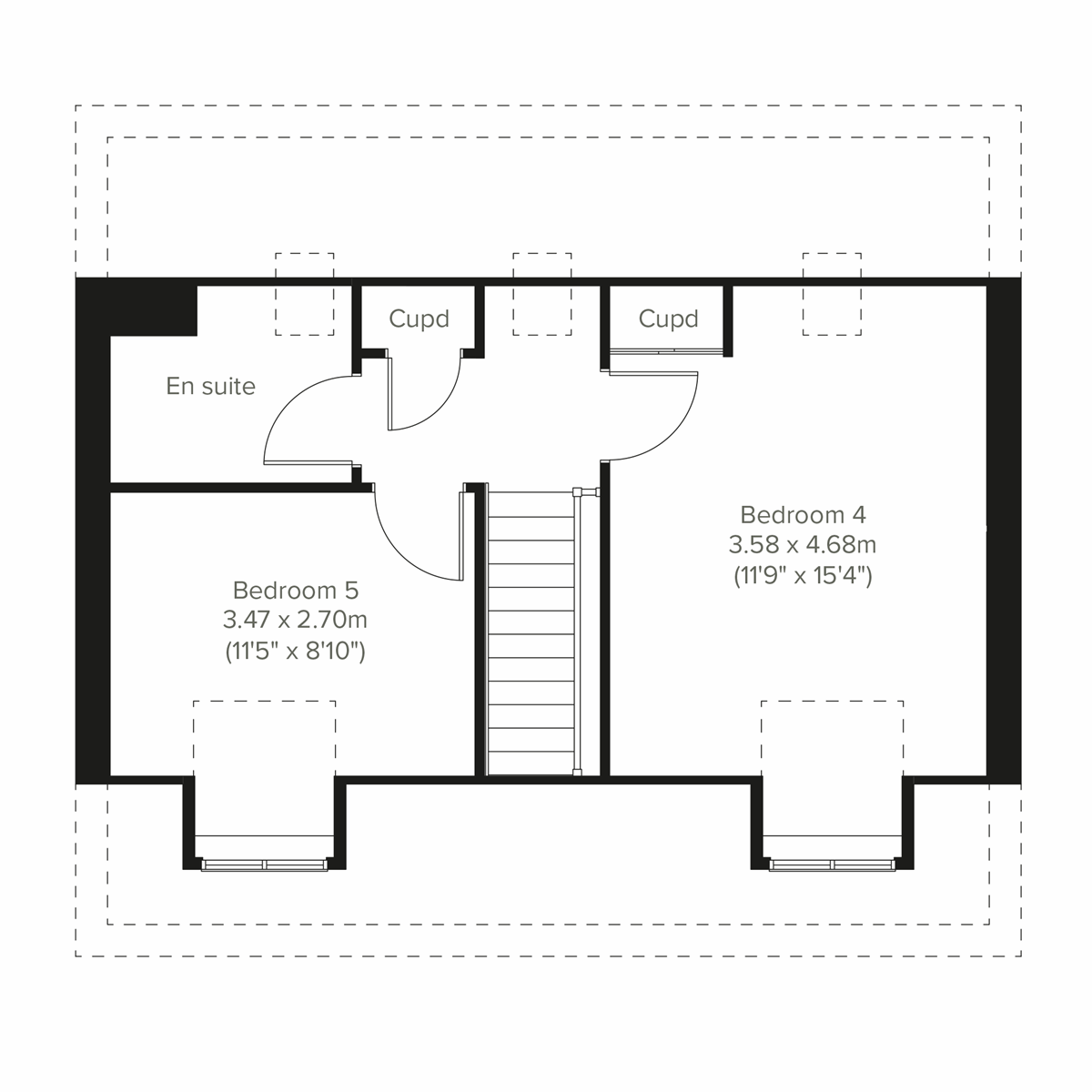 Second Floor floor plan