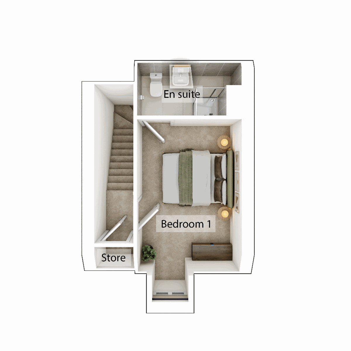 Second Floor floor plan