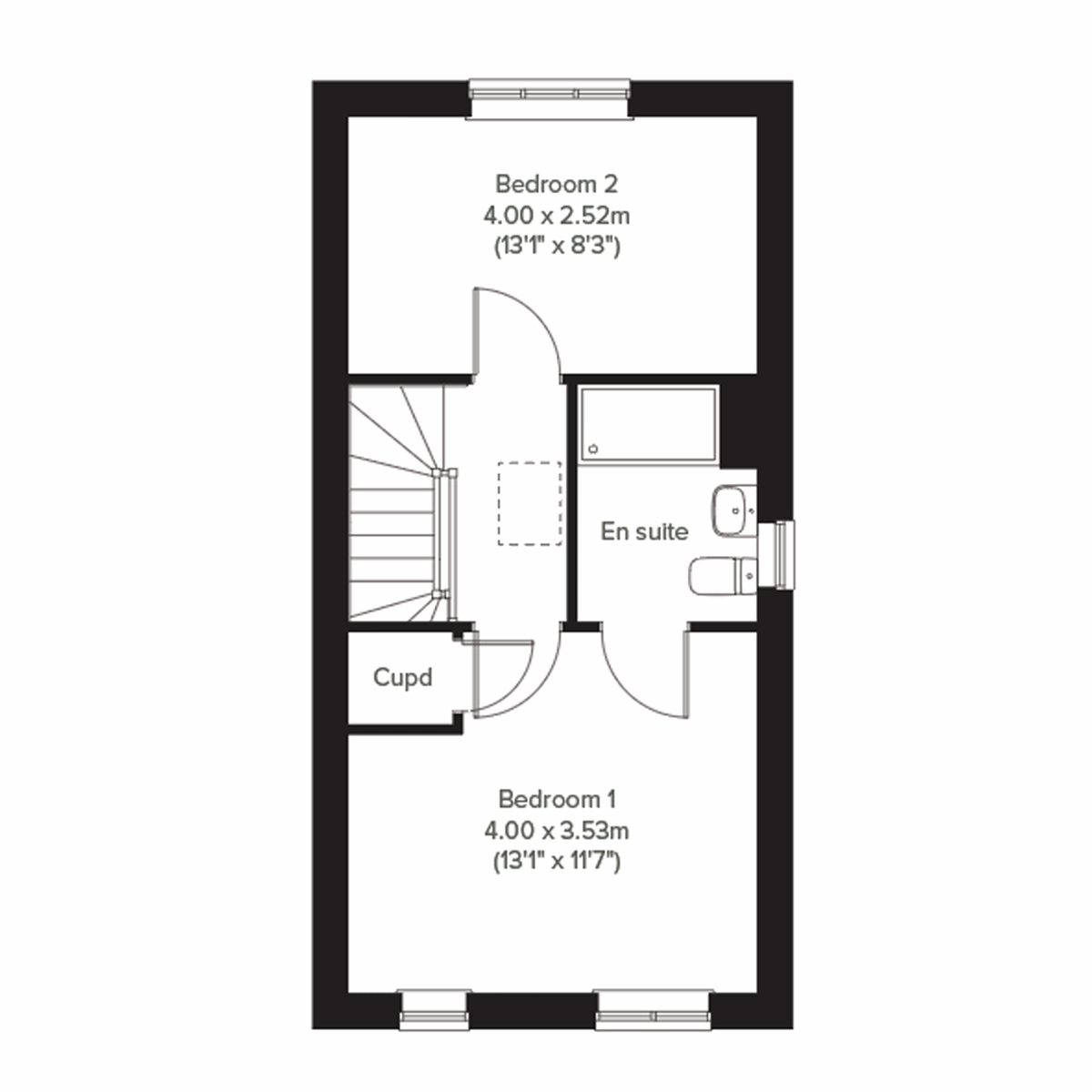 Second Floor floor plan