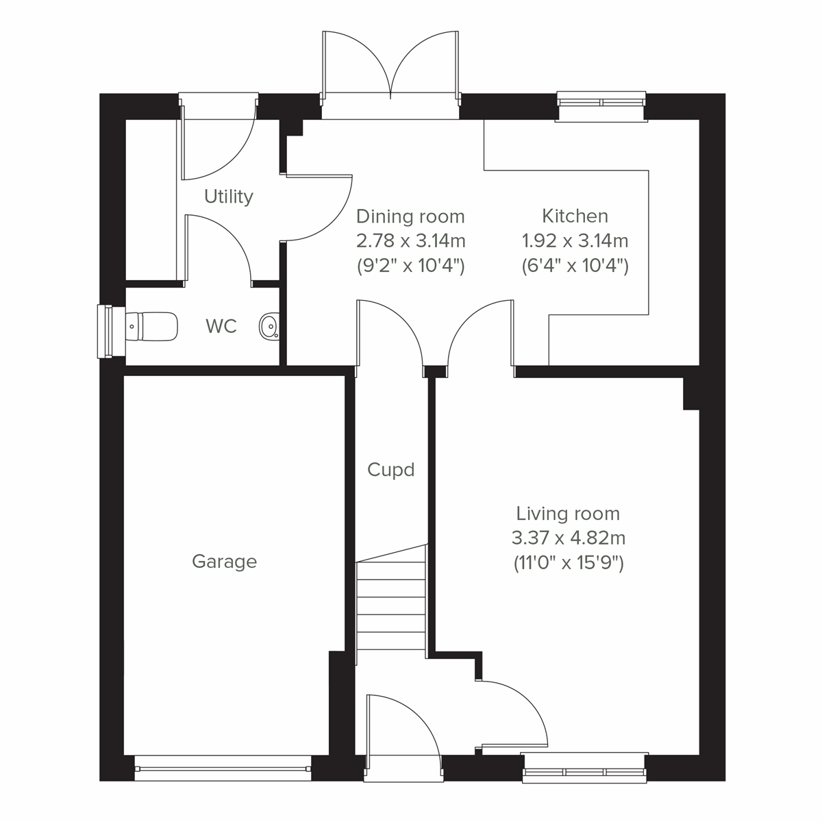 Ground floor floor plan