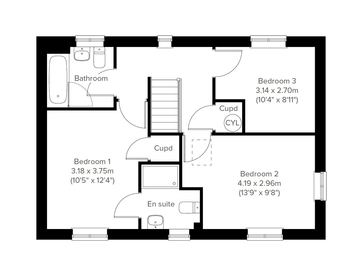 First Floor floor plan