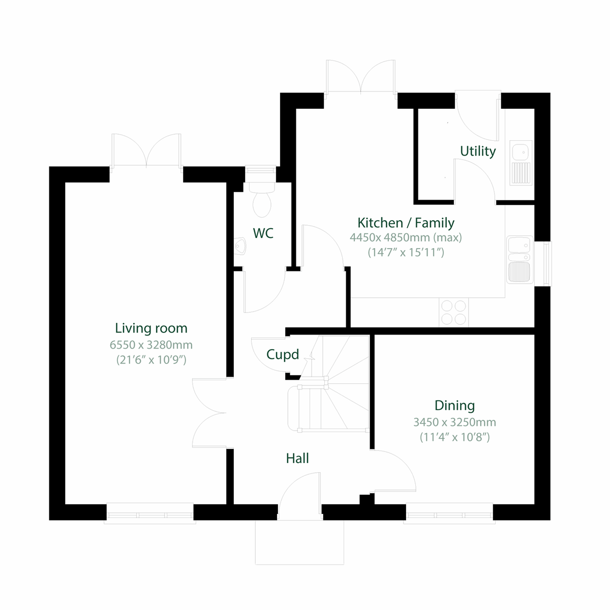 Ground floor  floor plan