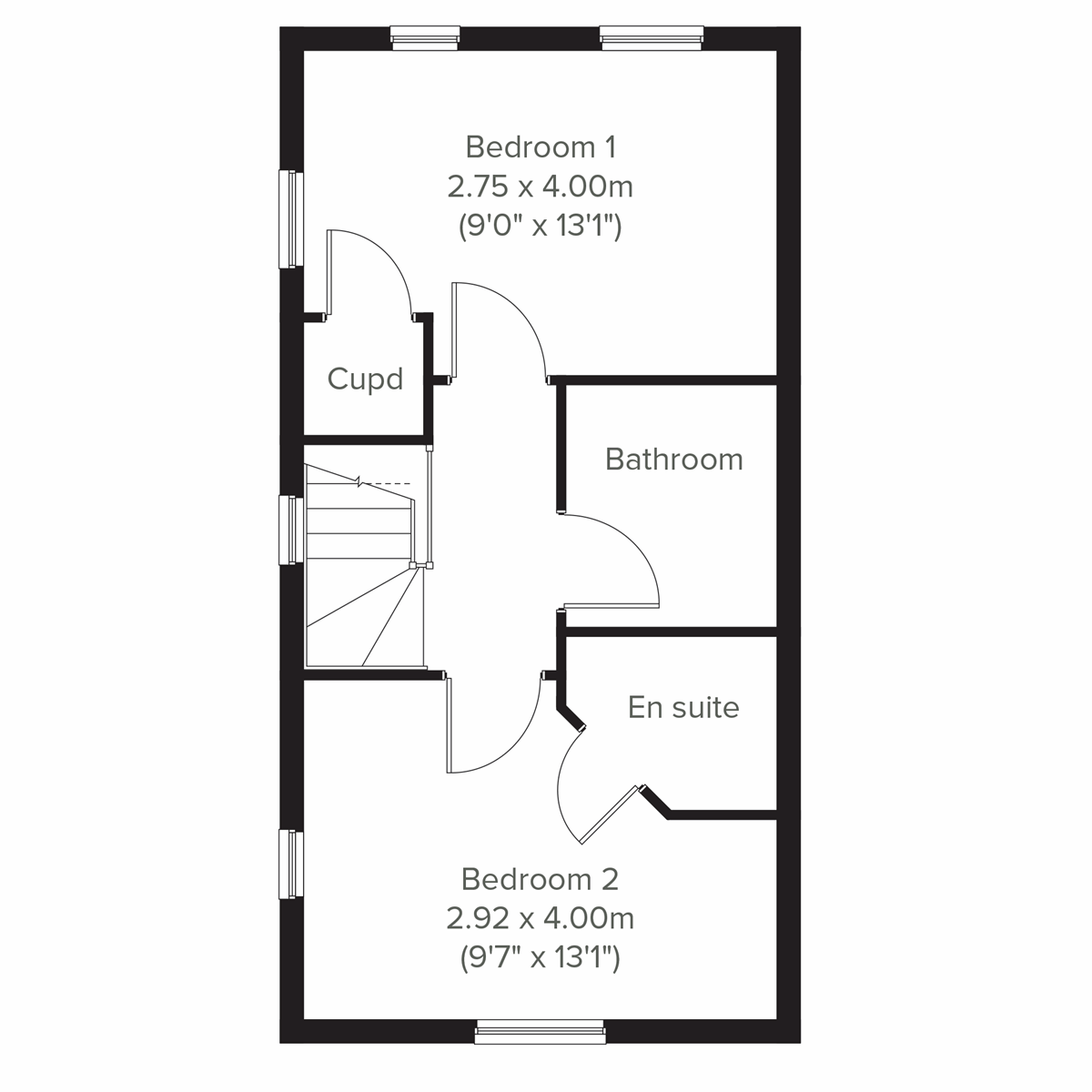 Second Floor floor plan