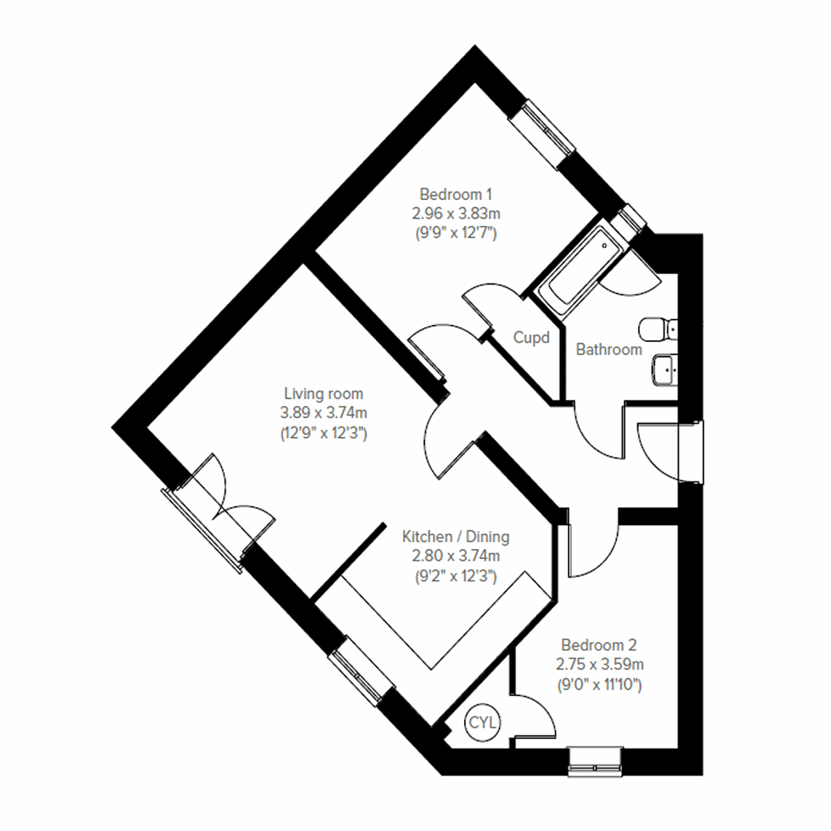 First floor floor plan