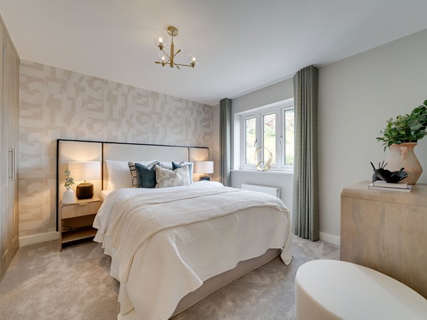 Interior of a four bedroom at The Avenue in Plymouth with bedroom