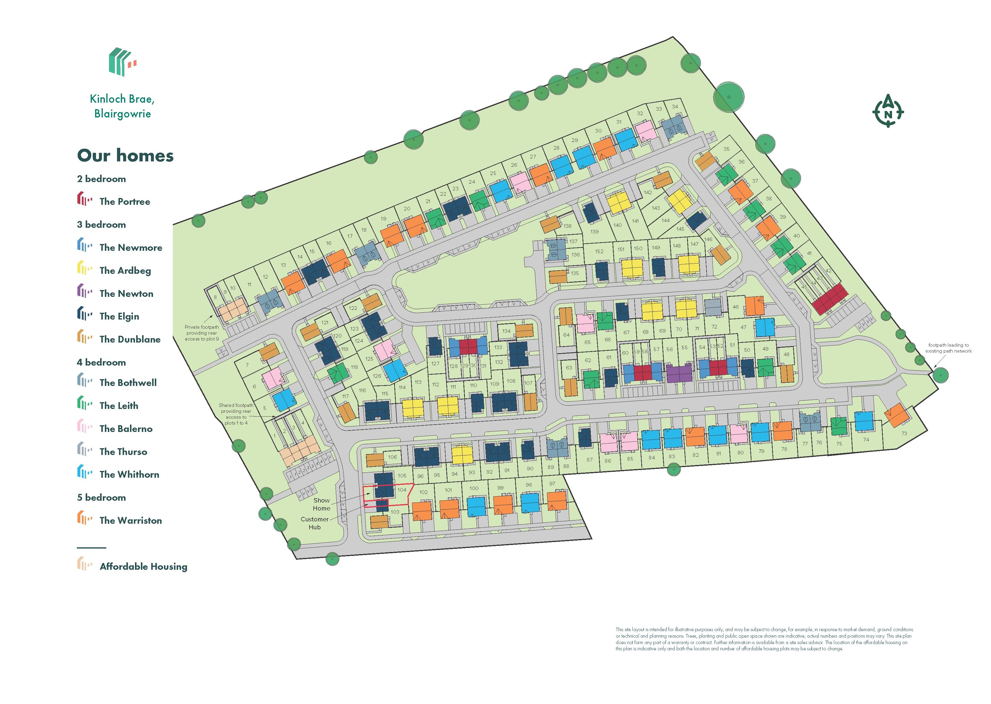 Phase 1 (Wider) site plan