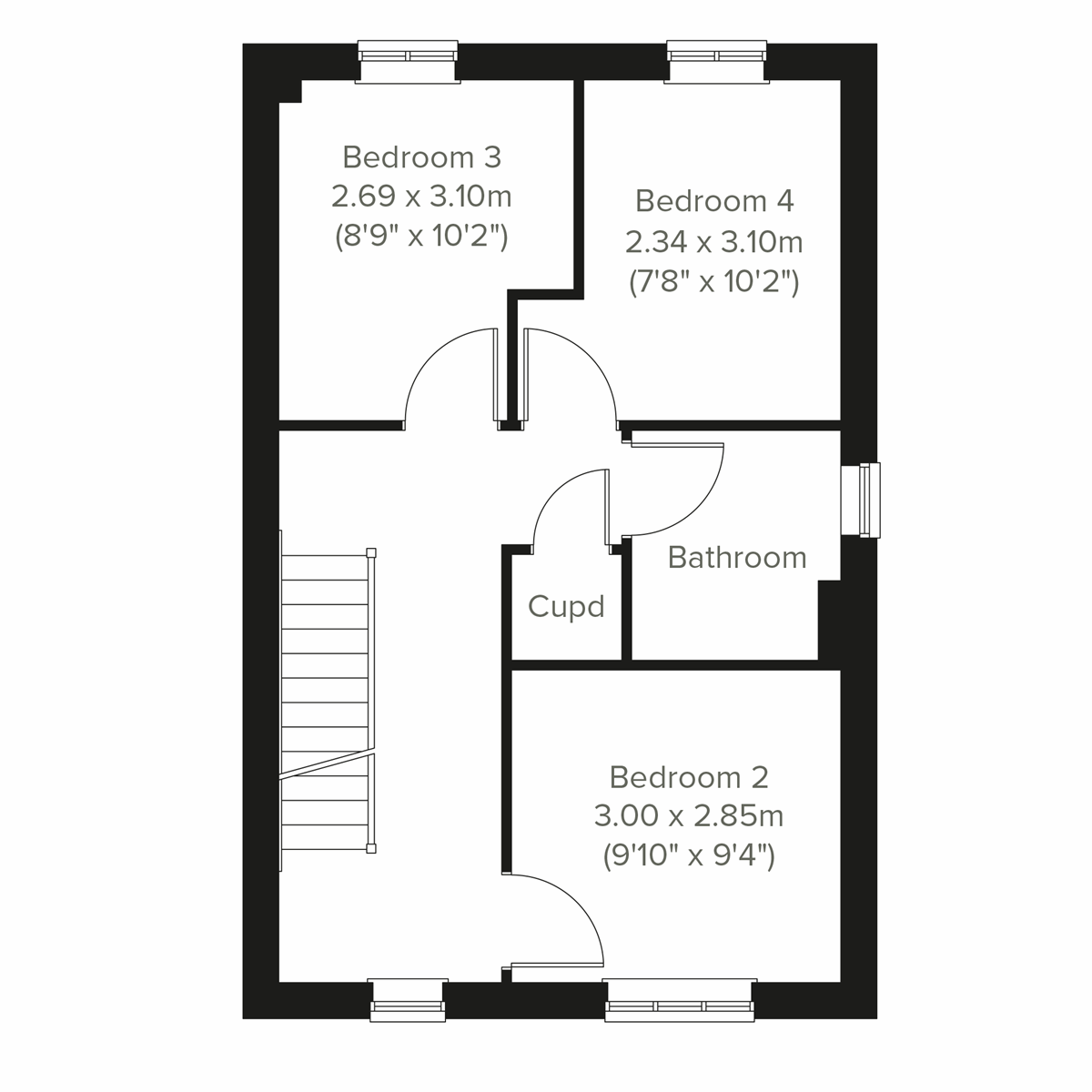 First floor floor plan