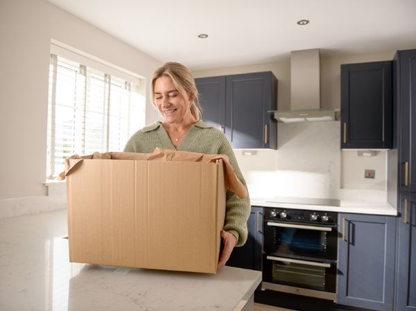 Family moving into new home