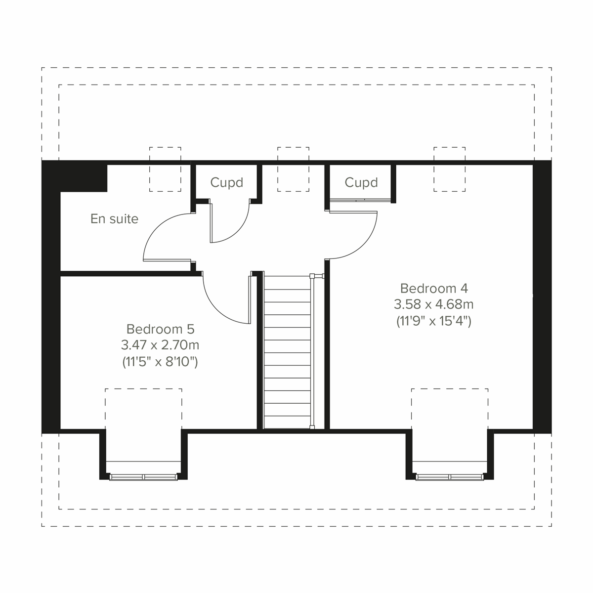 Second Floor floor plan