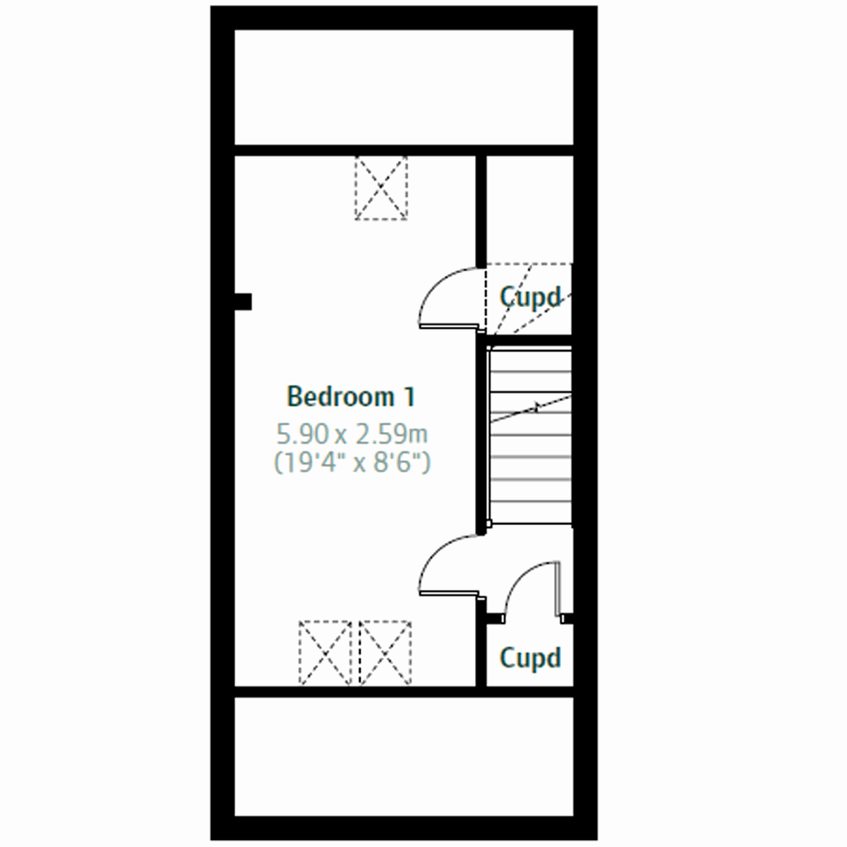 Second Floor floor plan