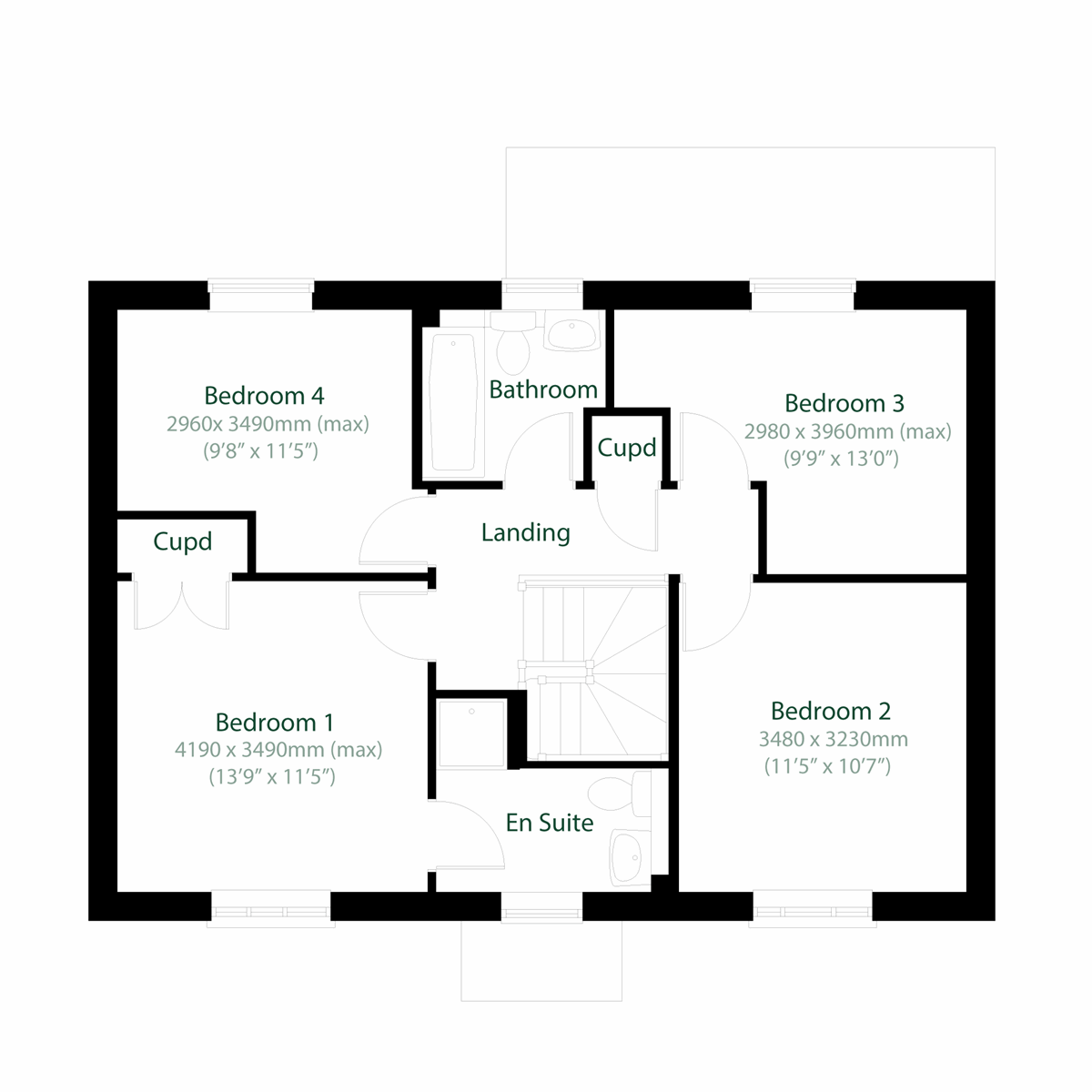 First floor  floor plan