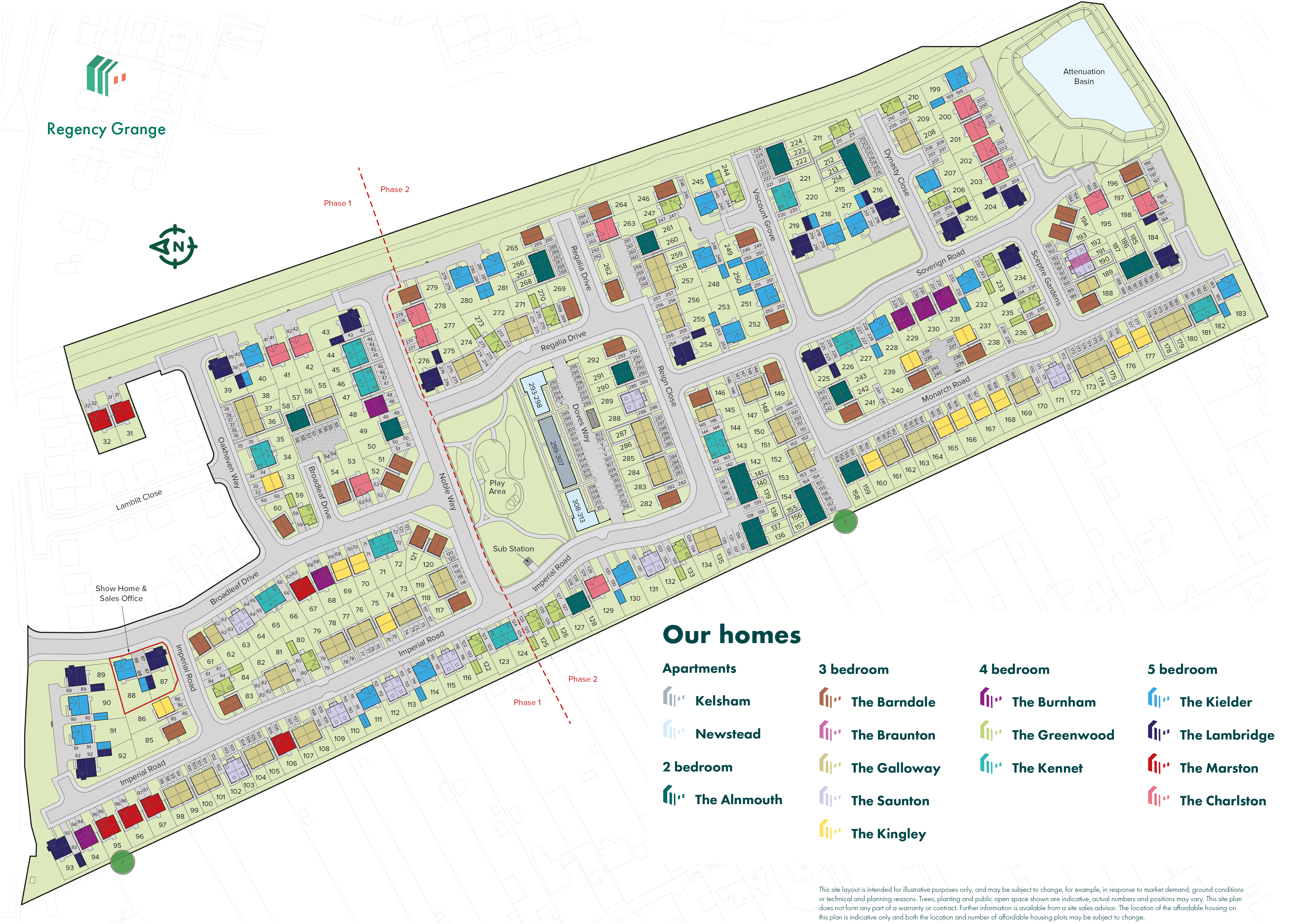 Phase 1 site plan