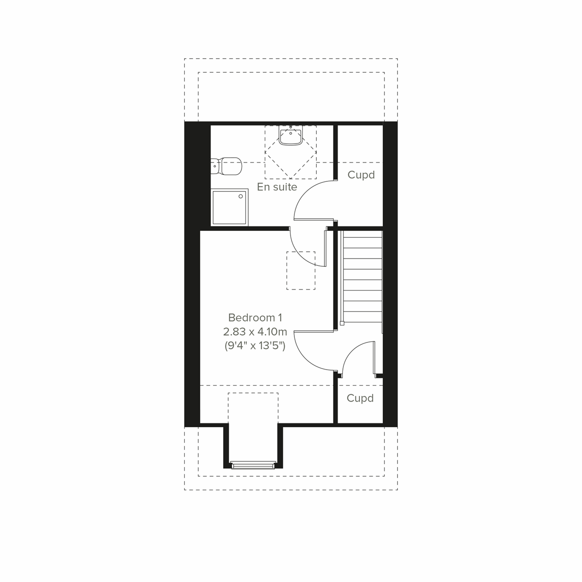 Second floor  floor plan