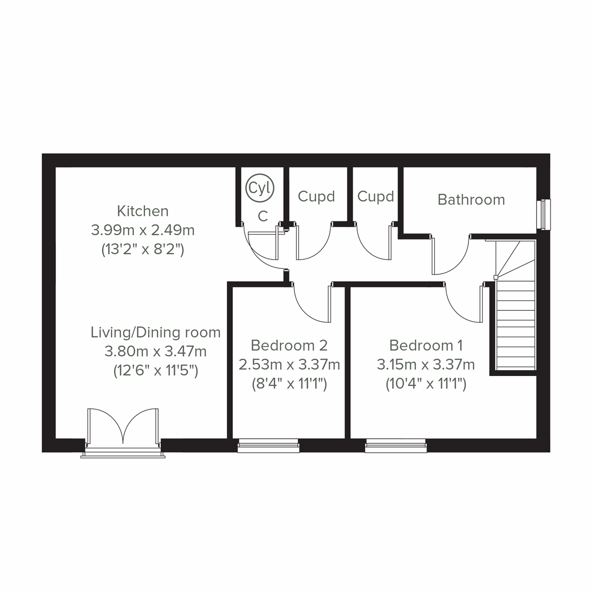 First floor floor plan