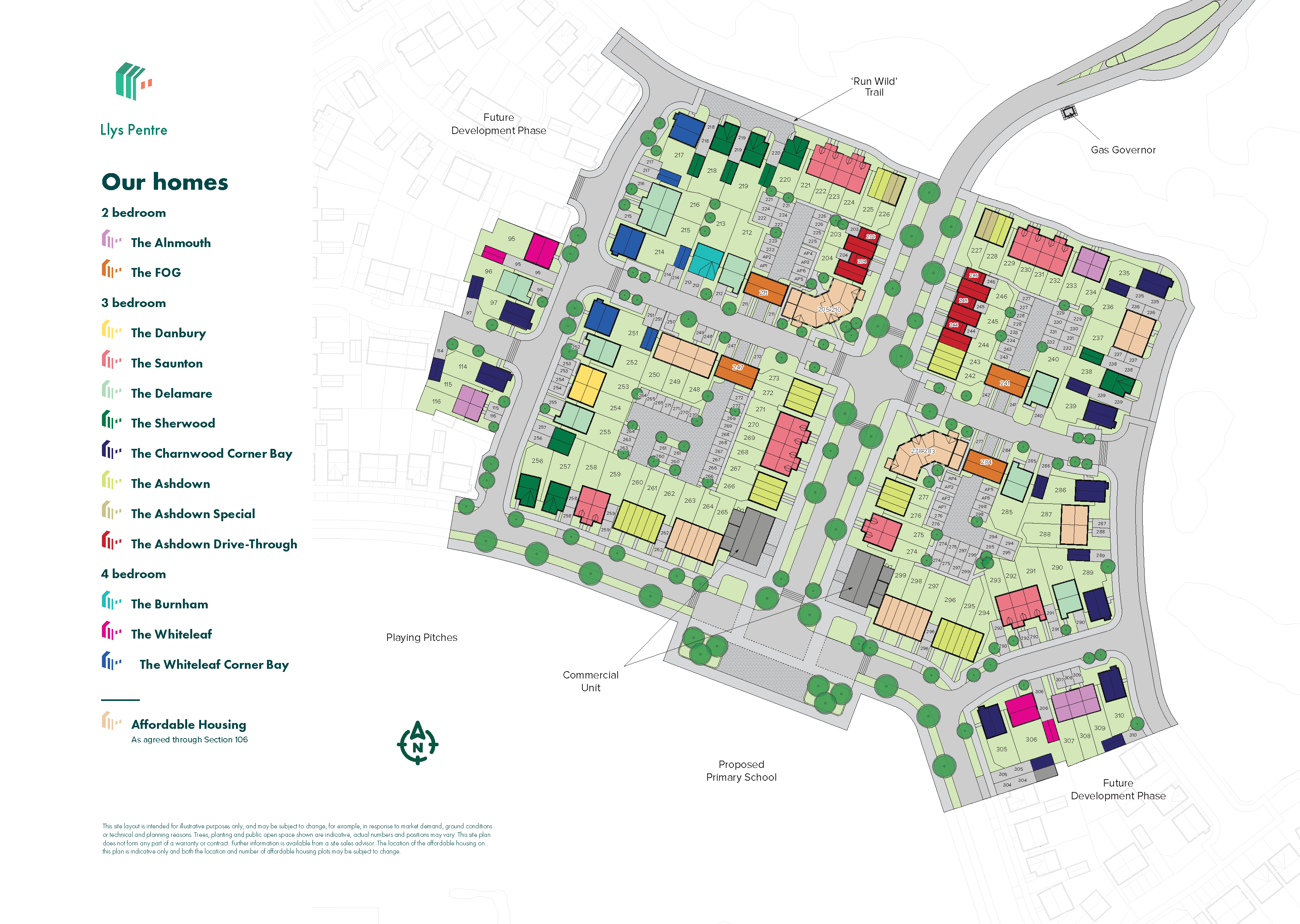 Phase 1  site plan