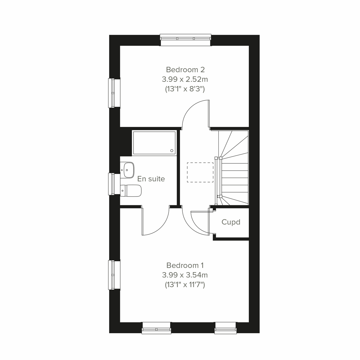 Second Floor floor plan