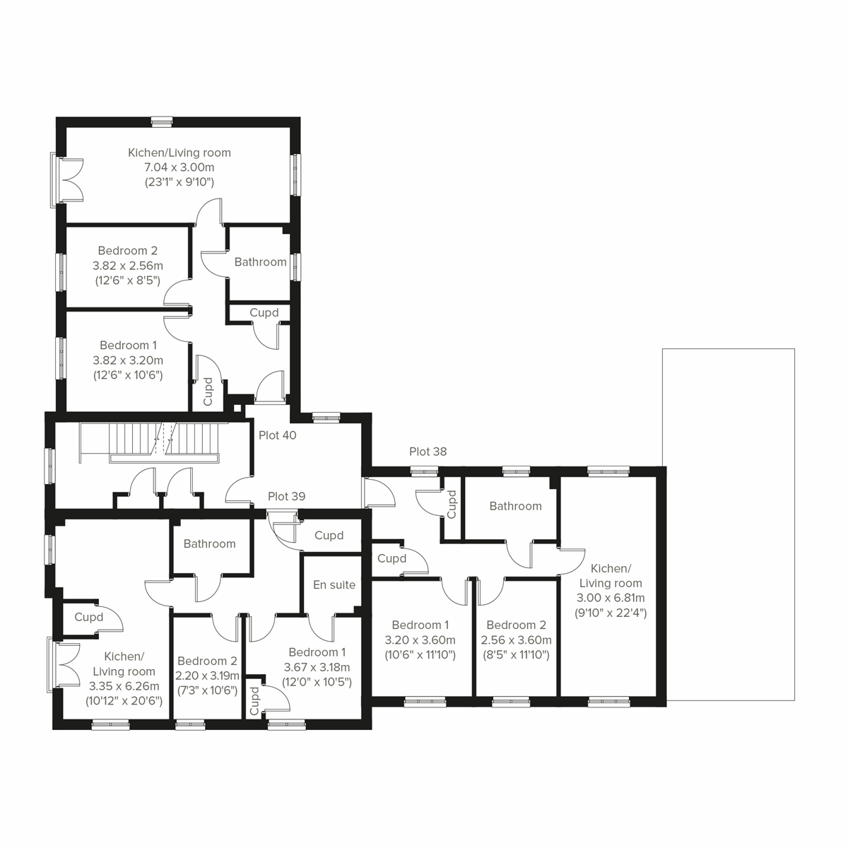 Plot 40 floor plan