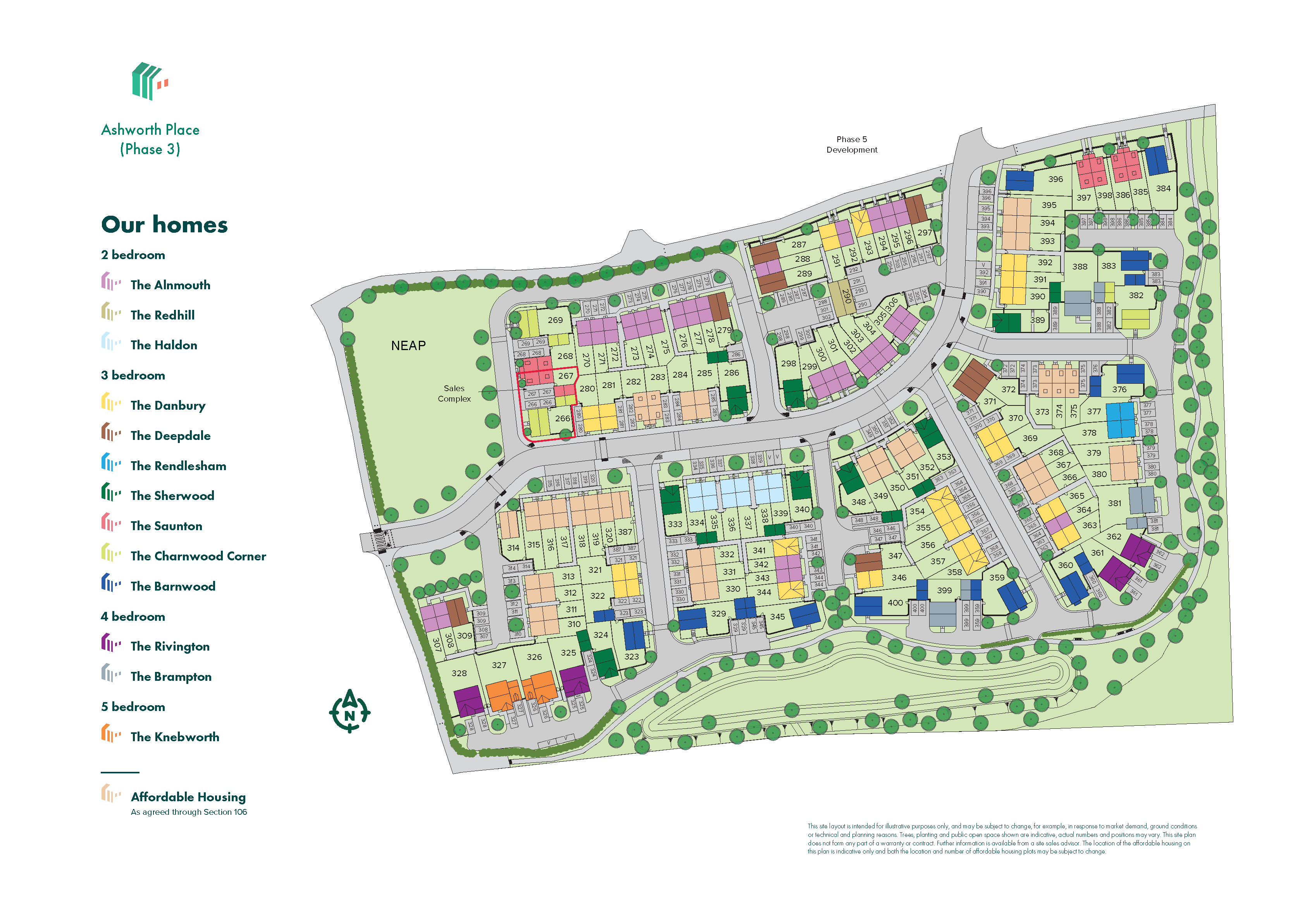 Phase 3  site plan