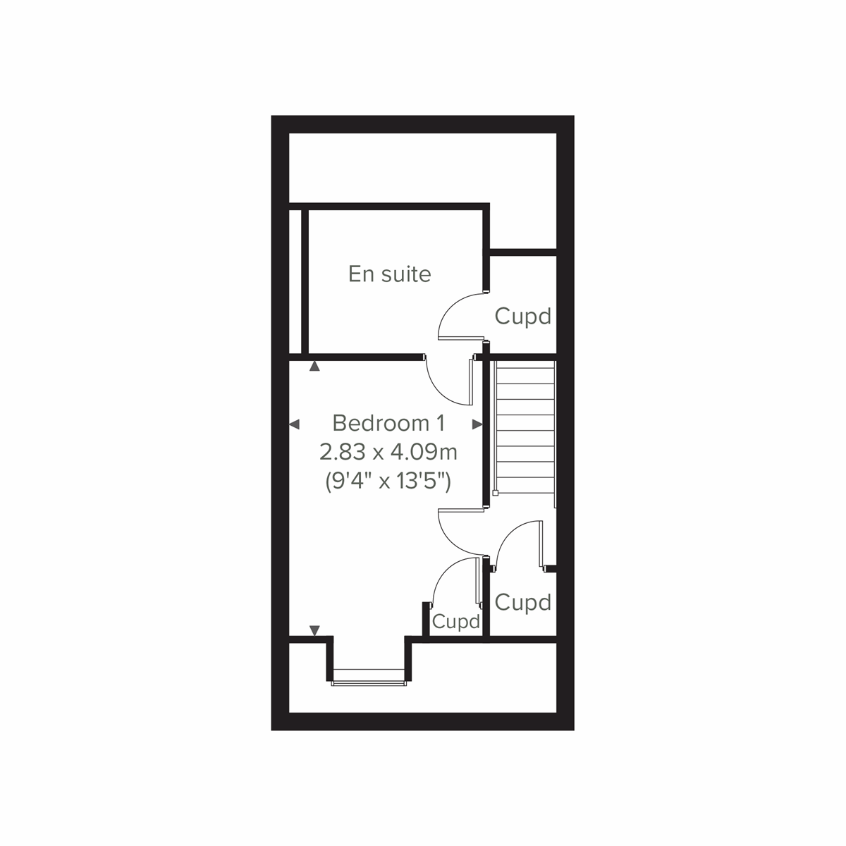Second floor  floor plan