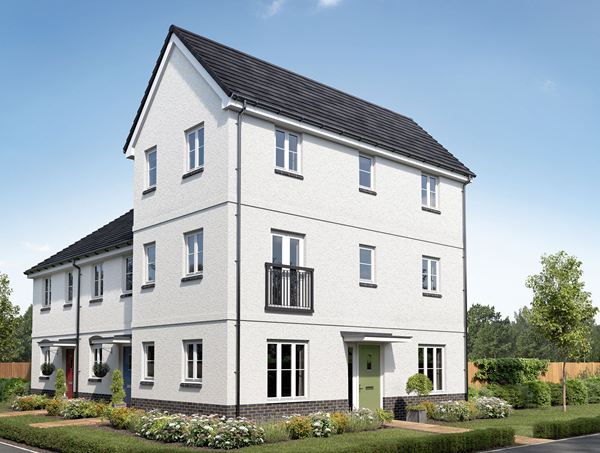 New homes at Ashdown Corner Kementh